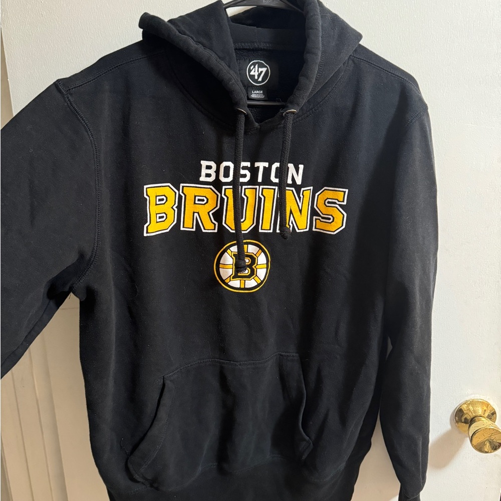 '47 Boston Bruins Black Hoodie